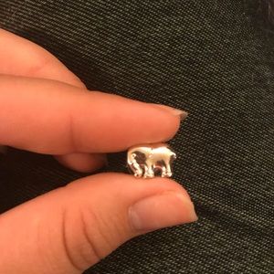 Ivory ella elephant earrings